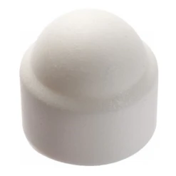 Cache écrou Hexagonal En Polyéthylène Blanc Pour Vis Tête H En M10 Clé De 17 - Boîte De 100