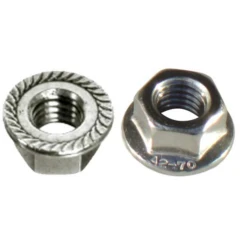 Écrou Hexagonal Cranté DIN 6923 Inox A2 Diamètre 8 Mm Acton