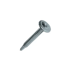 Vis Autoperceuse Tête Ronde Large Scell-it Acier Zingué Blanc 4.2x13 Mm