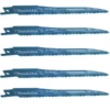 Lame De Scie Recipro S-Express Bi-Métal 7-18 Dents Lot De 5 Pièces : Makita B-05038