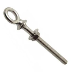 Piton Oeillet Fileté écrou InoxA4 10x100 Trou 25mm Acton 6494810X100