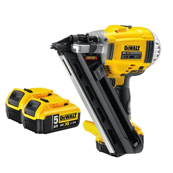 Cloueur De Charpente Dewalt DCN692P2-QW XR 18V Avec Coffret, 2 Batteries 5 Ah Li-Ion Et Chargeur – Image 5