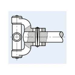 Goupille Cannelée Conique En Acier DIN 1471 – 6x30mm – Boîte De 100 Bossard 1338218