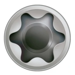 Vis De Terrasse Alu - 5x44mm Tête Cylindrique à Double Filet Acier Inoxydable A2 - Boîte De 100 Spax 0557000500443