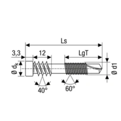 Spax Vis De Terrasse Alu - 5x48mm Tête Cylindrique Acier Inoxydable