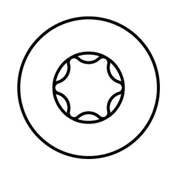 Vis Bois Heco Topix Plus Inox A2 - Tête Ronde Large 8 X 60 Mm - Filetage Total T40 - Boîte De 50 61846 – Image 2