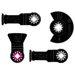 4 Lames Bosch Starlock Menuiserie Travaux Du Sol Outil Multifonction