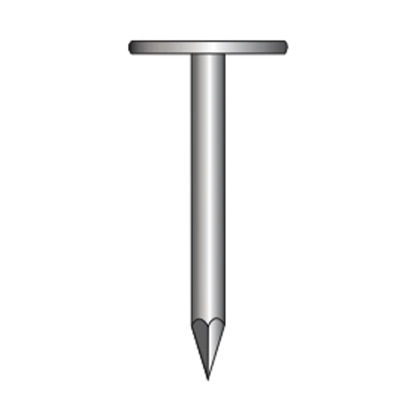 Pointe à Tête Extra-large Galvanisée - Ø 3 X 30 Mm - Boîte De 5 Kg – Image 2