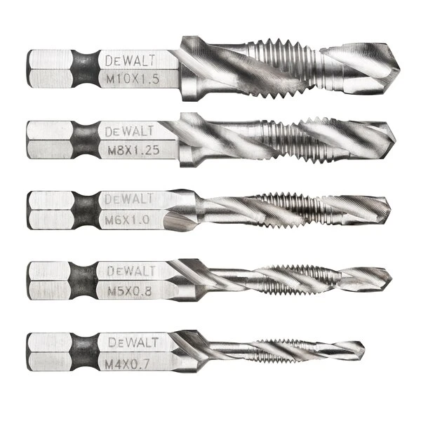 Foret à Tarauder Dewalt DT50060-QZ 2 M4 à M10 - Lot De 5 – Image 2