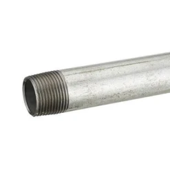 Tube Mamelon Double à Filetage Mâle - M 33 X 42 - 100 Cm - Acier