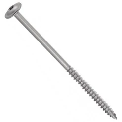 Vis Bois Charpente Acton Inox A2 Tête Plate Torx 8 X 100 Mm 623418X100