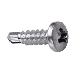 Vis Autoperceuse à Tête Cylindrique Pozidriv 3.8mmx22mm Zingué Boîte 500