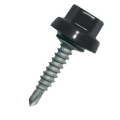 Vis Autoperceuse Tête Hexagonale TH12 Zamac Zacrovis 6.3x22mm RAL 7016 Gris Anthracite - Boîte De 100 Etanco 333405236