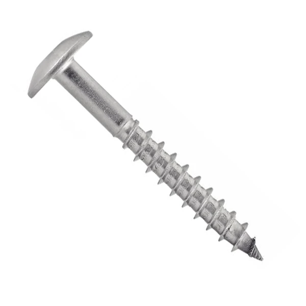 Vis Façade - Tête Cylindrique Extra Large - 6 Lobes - Inox A2 - Diam. L. - Filetage Partiel - Boîte De