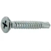 Vis Tôle Autoperceuse TF Pozidriv Rocket Ø4.8 Mmx25mm Acier Zingué X60