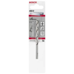 Foret à Métaux Rectifié Bosch HSS-G DIN 338 Diamètre 4 Mm Longueur 43 Mm